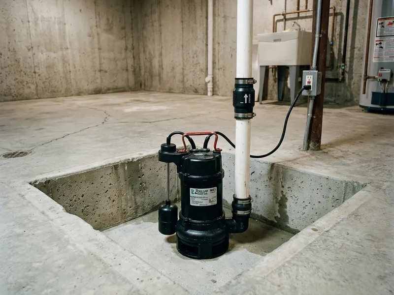 Sump Pump Installation Plumber in Trinity, TX